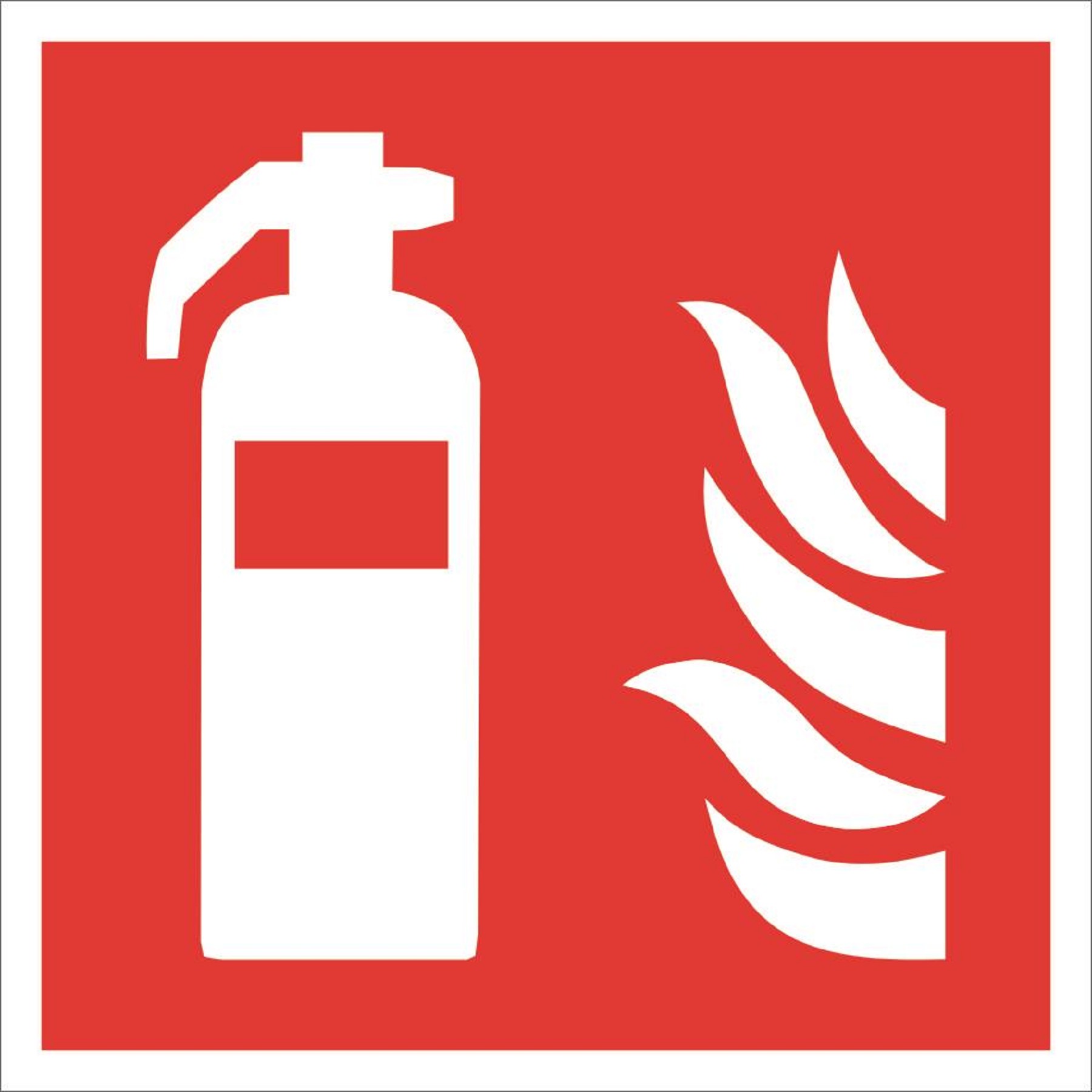 Int. Brandschutzkennzeichnung Feuerlöscher nach ASR A1.3