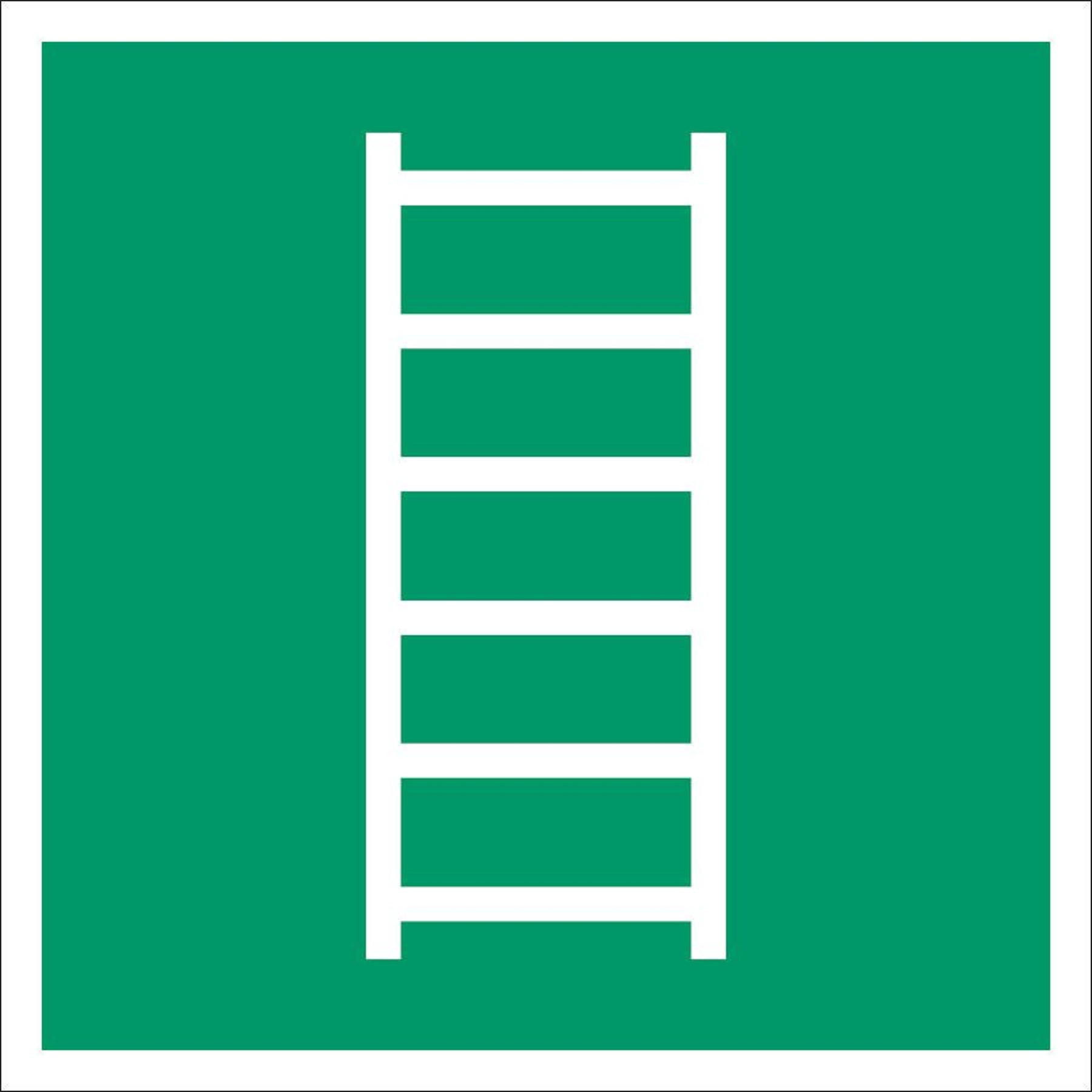 Fluchtleiter ISO 7010 E059 Fluchtleiter ISO 7010 E059