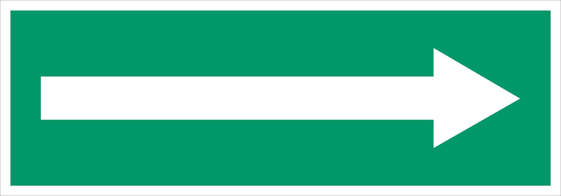 Schild Richtungspfeil