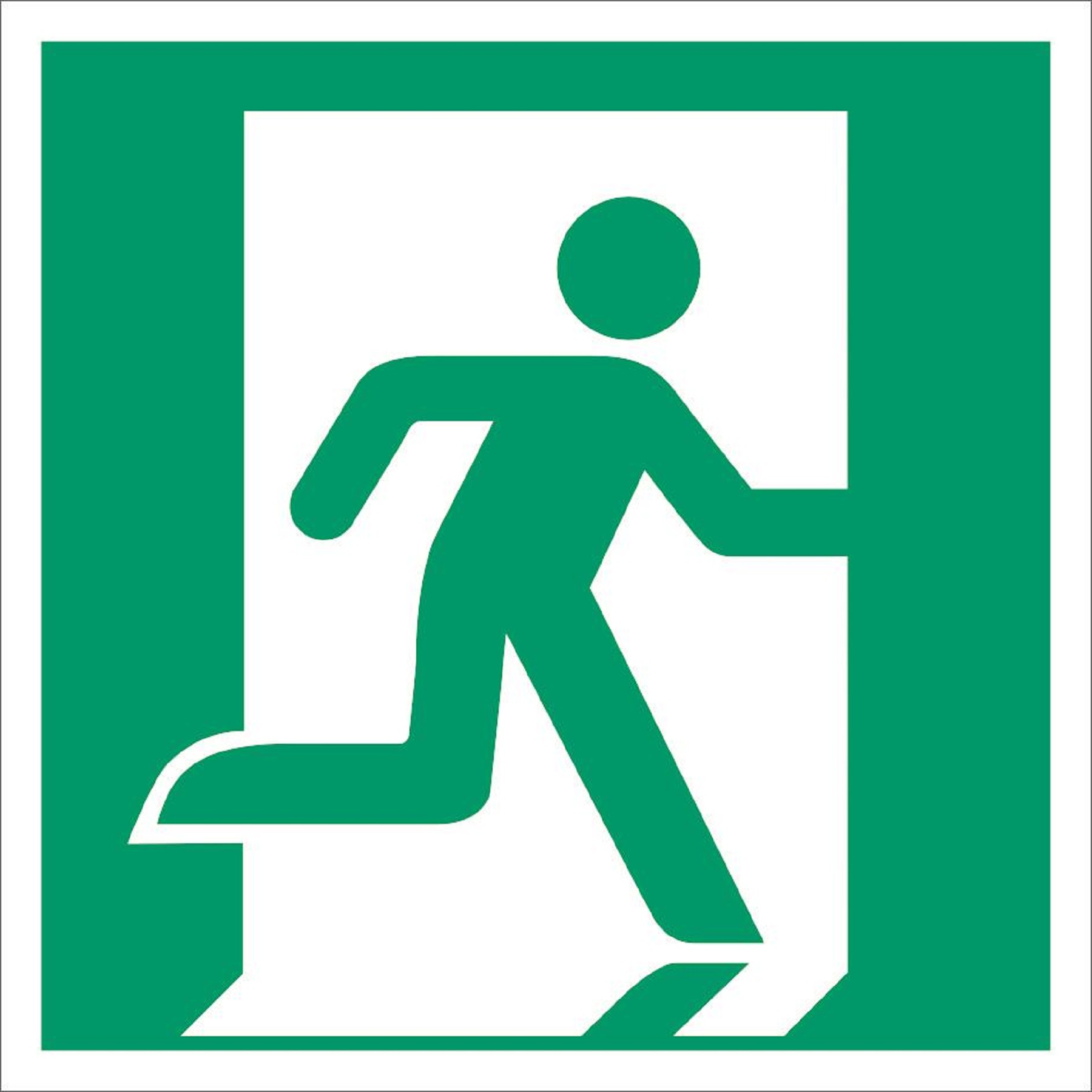 Notausgang rechts nach ASR A1.3