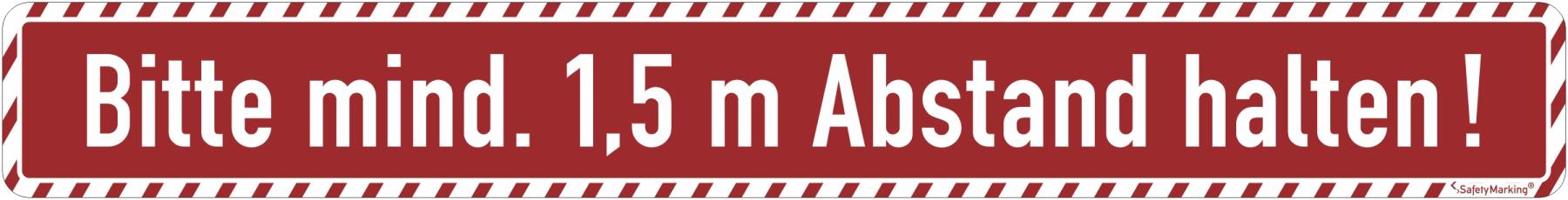 Bodenmarkierung Streifen Wartebereich Bodenmarkierung Streifen Wartebereich