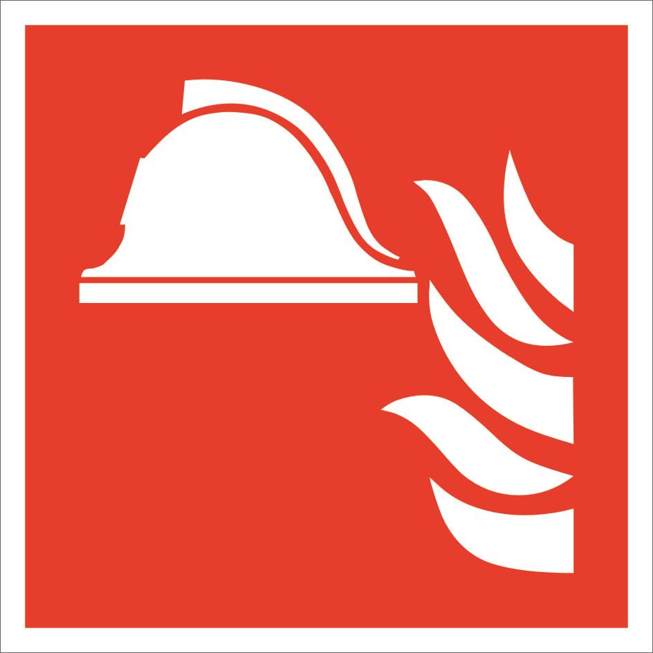 Mittel und Geräte zur Brandbekämfung ISO 7010-F004