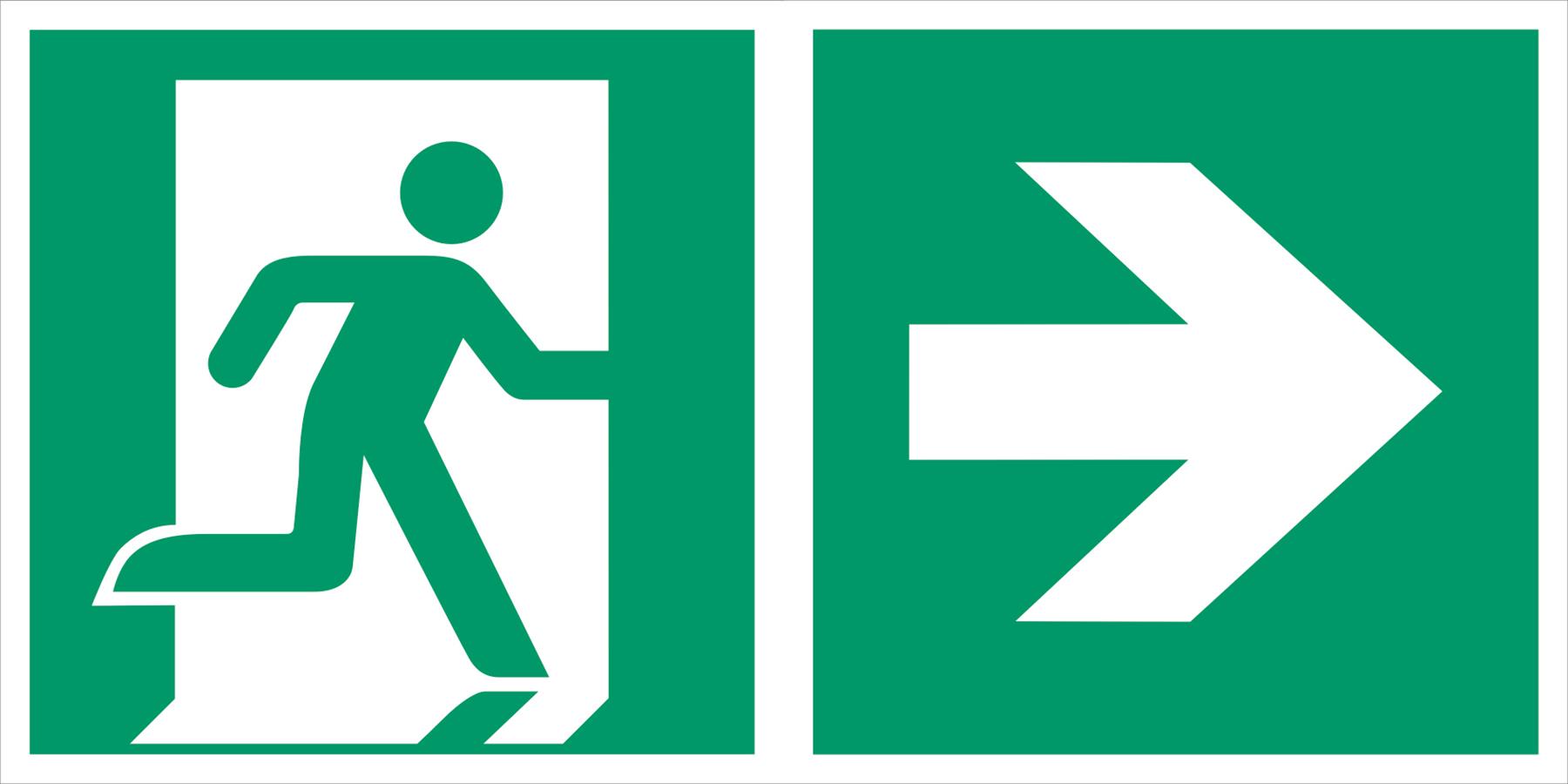 Notausgang rechts