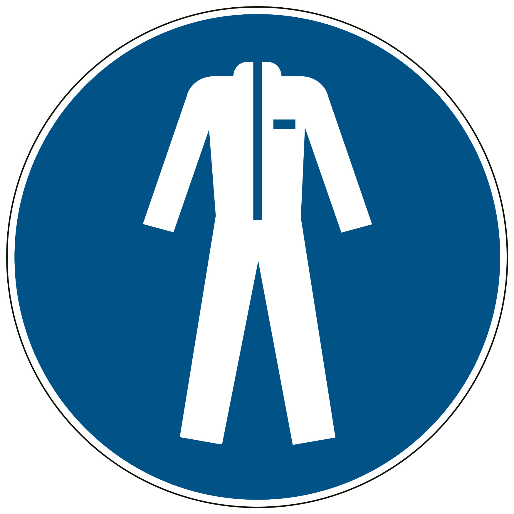 Schutzkleidung benutzen
