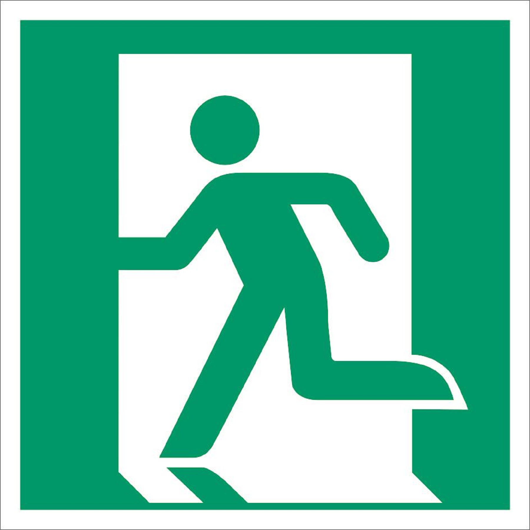 Notausgang links nach ASR A 1.3