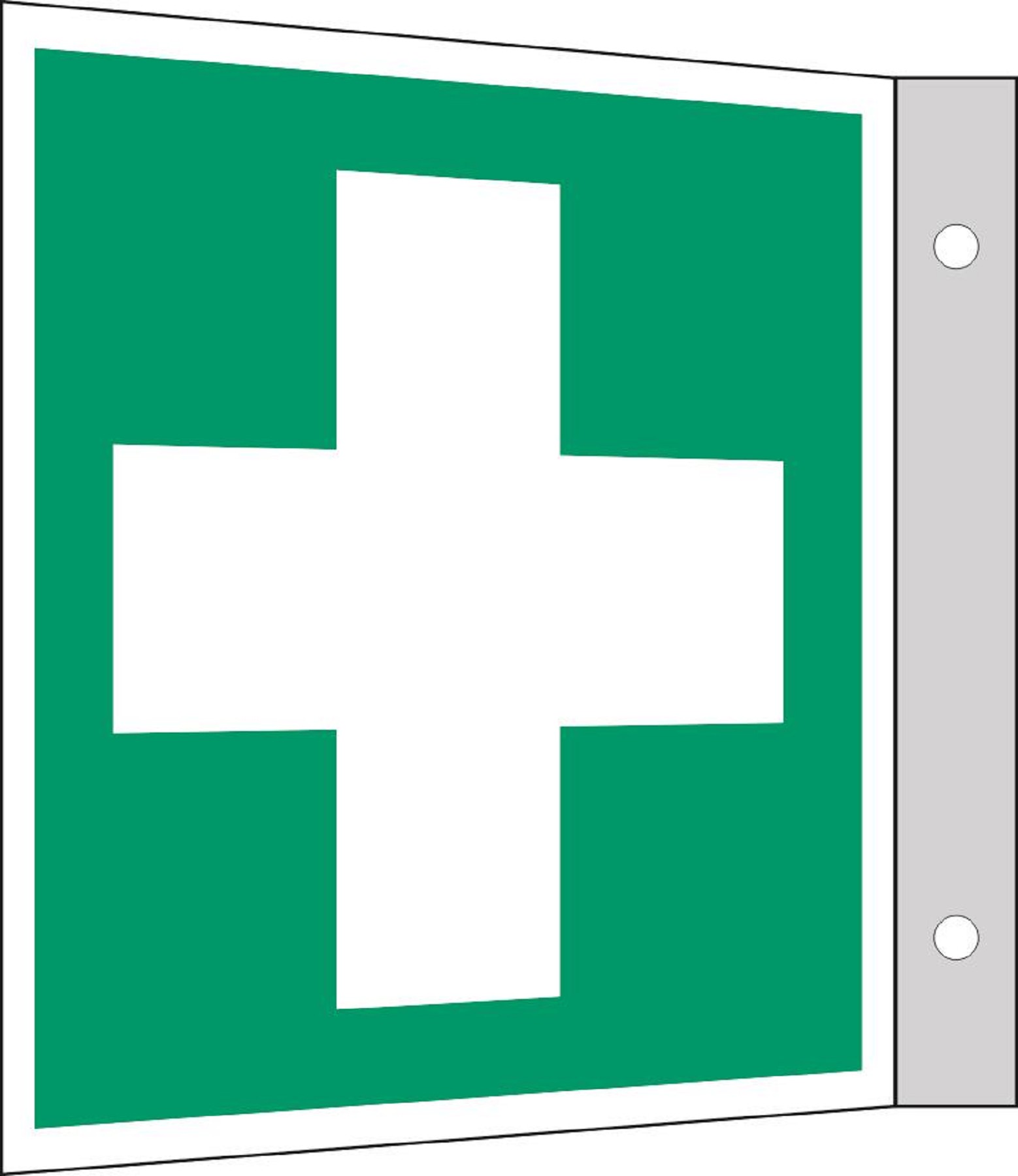 Fahnenschild Erste Hilfe nach ASR A1.3 Fahnenschild Erste Hilfe nach ASR A1.3