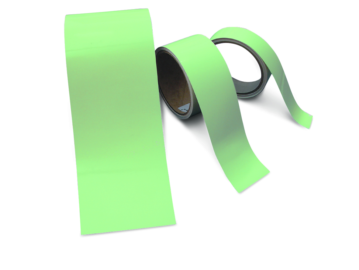 Rollenware nachleuchtend Acrylatverbund Rollenware nachleuchtend Acrylatverbund