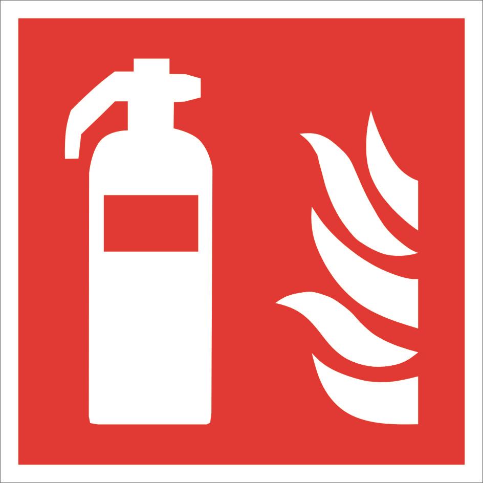 Feuerlöscher ASR A1.3 ISO 7010-F001