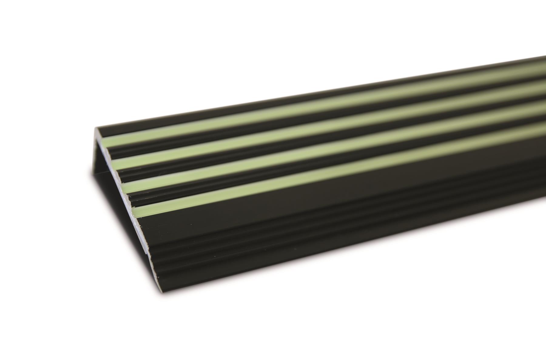 Treppenkantenprofil schwarz Treppenkantenprofil schwarz