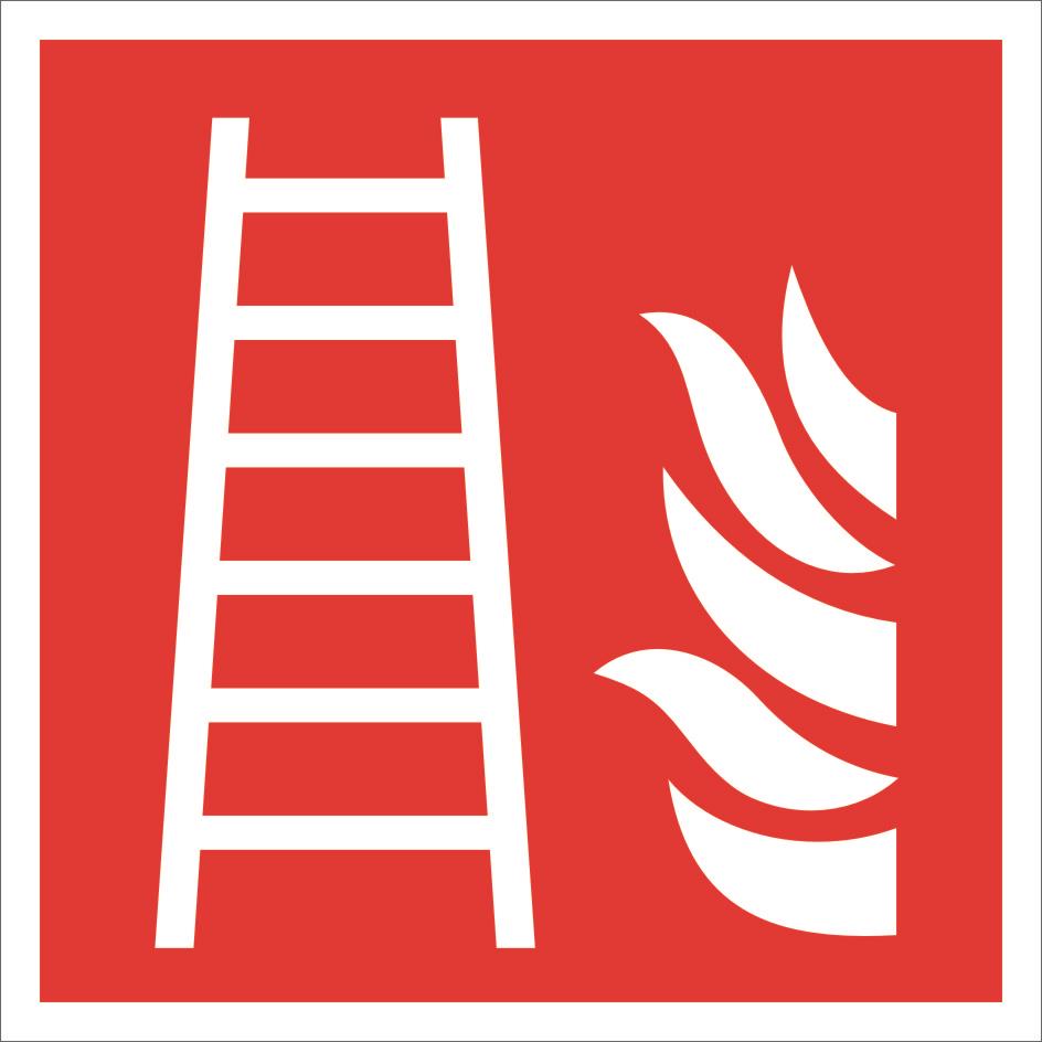 Feuerleiter ASR A1.3 ISO 7010-F003