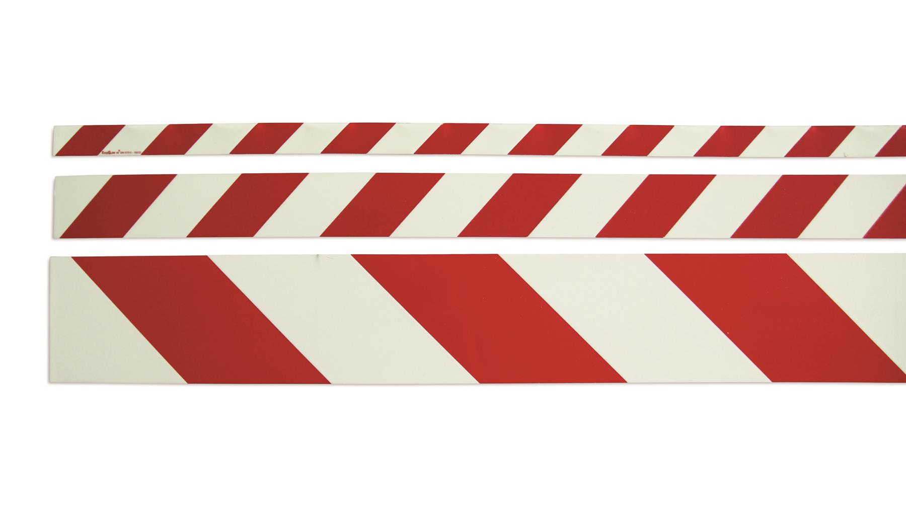 Warnmarkierungsstreifen rot